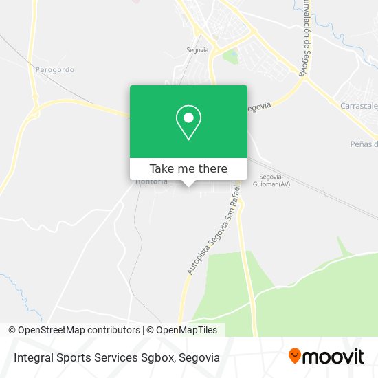 Integral Sports Services Sgbox map