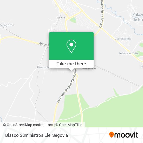 Blasco Suministros Ele map