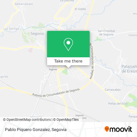 Pablo Piquero Gonzalez map