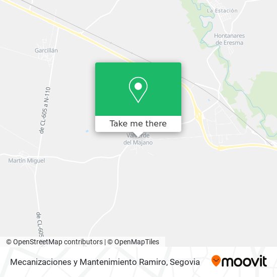 Mecanizaciones y Mantenimiento Ramiro map