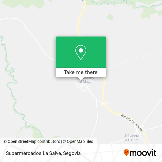 Supermercados La Salve map