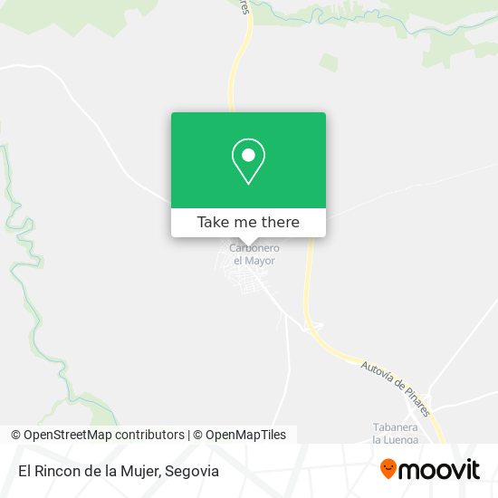 El Rincon de la Mujer map