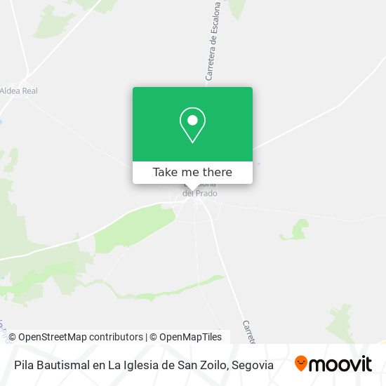 Pila Bautismal en La Iglesia de San Zoilo map