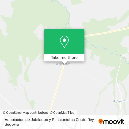 Asociacion de Jubilados y Pensionistas Cristo Rey map