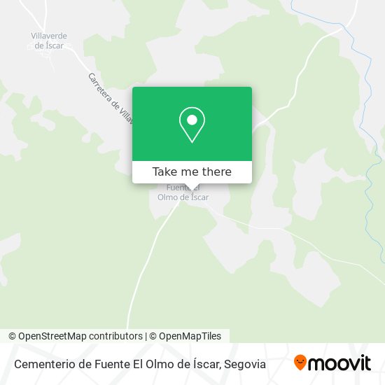 Cementerio de Fuente El Olmo de Íscar map