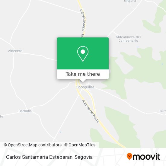 Carlos Santamaria Estebaran map