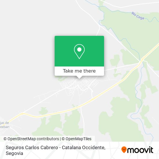 Seguros Carlos Cabrero - Catalana Occidente map