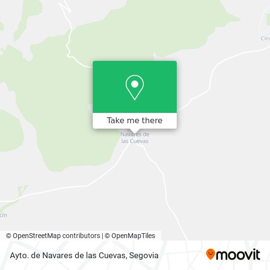 Ayto. de Navares de las Cuevas map