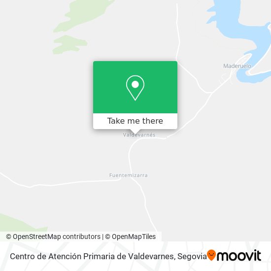 Centro de Atención Primaria de Valdevarnes map