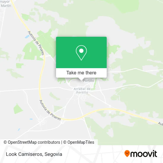 Look Camiseros map