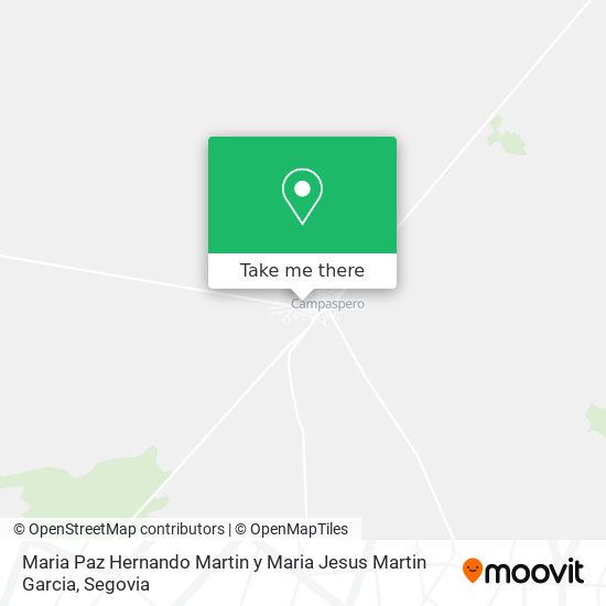Maria Paz Hernando Martin y Maria Jesus Martin Garcia map
