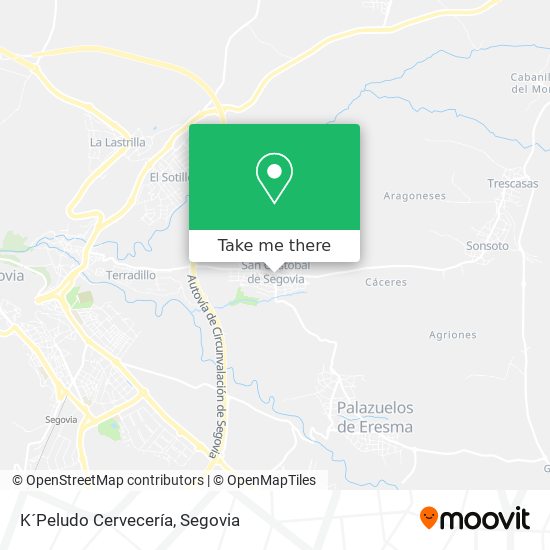 K´Peludo Cervecería map
