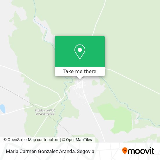 Maria Carmen Gonzalez Aranda map
