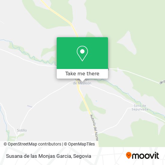 Susana de las Monjas Garcia map
