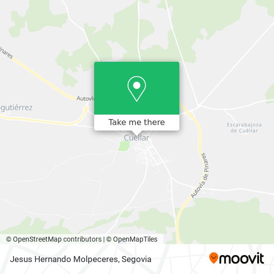 Jesus Hernando Molpeceres map