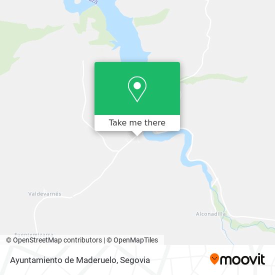 Ayuntamiento de Maderuelo map