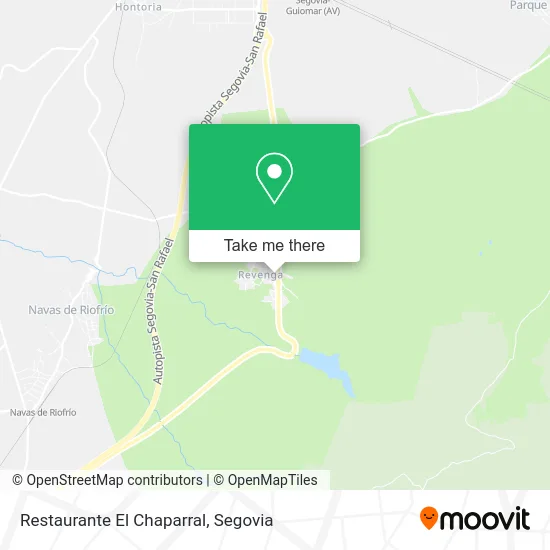 Restaurante El Chaparral map