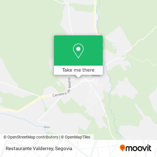 Restaurante Valderrey map