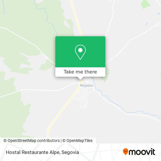 Hostal Restaurante Alpe map