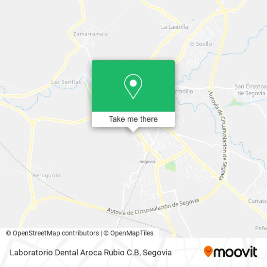 Laboratorio Dental Aroca Rubio C.B map