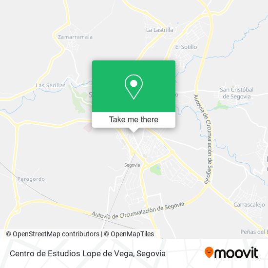 Centro de Estudios Lope de Vega map