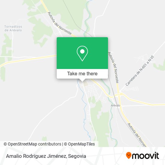 Amalio Rodríguez Jiménez map