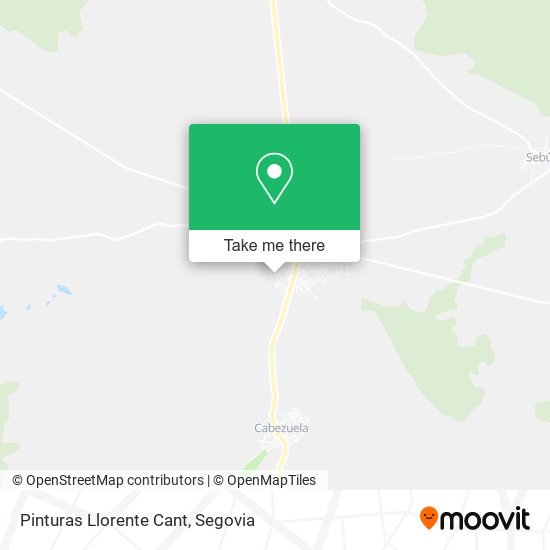 Pinturas Llorente Cant map
