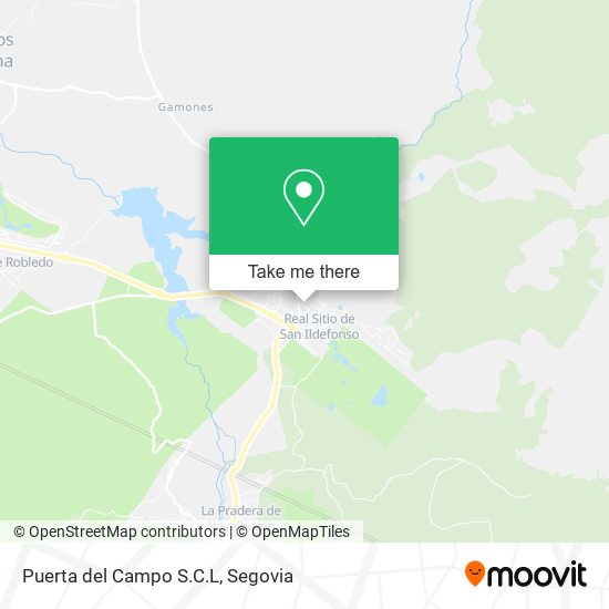 Puerta del Campo S.C.L map