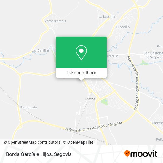 Borda García e Hijos map