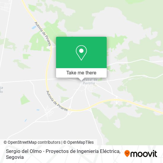 mapa Sergio del Olmo - Proyectos de Ingeniería Eléctrica