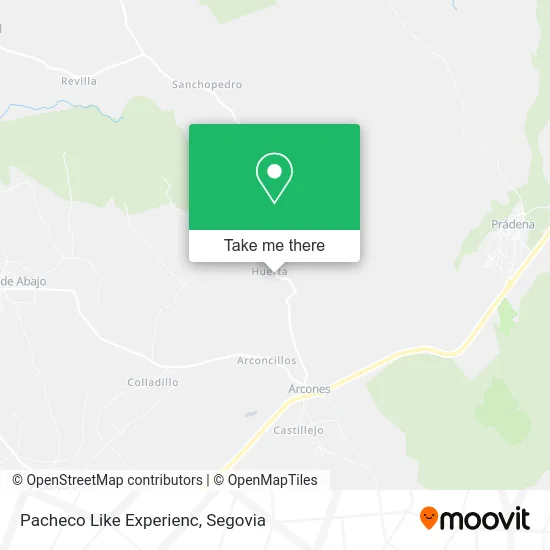 Pacheco Like Experienc map