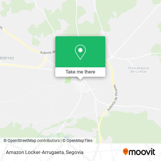 mapa Amazon Locker-Arrugaeta