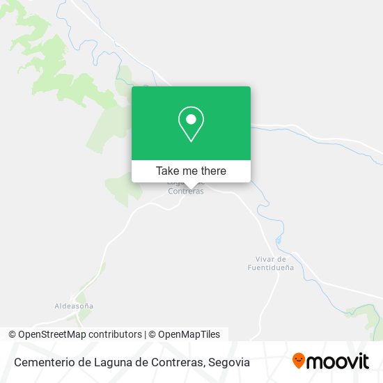 mapa Cementerio de Laguna de Contreras