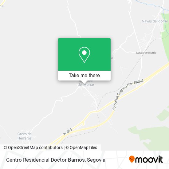 Centro Residencial Doctor Barrios map