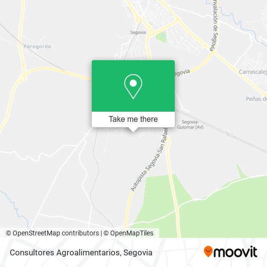 Consultores Agroalimentarios map