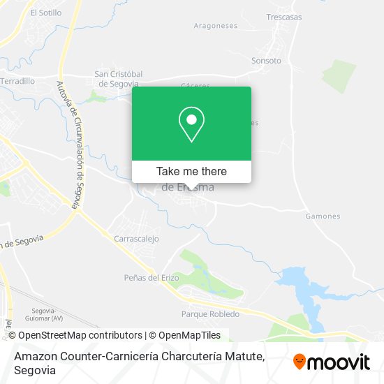 Amazon Counter-Carnicería Charcutería Matute map