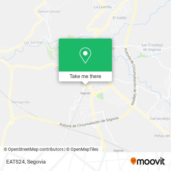 EATS24 map