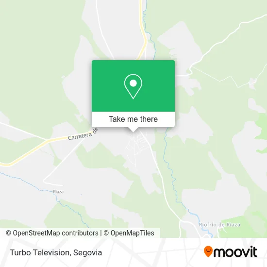 Turbo Television map