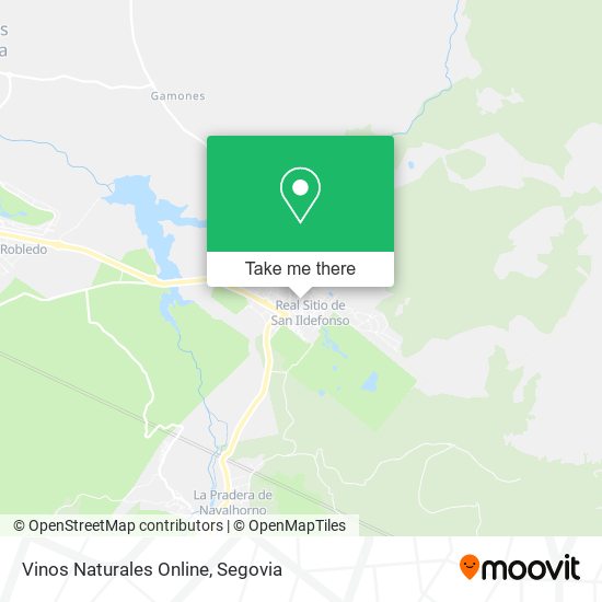 Vinos Naturales Online map