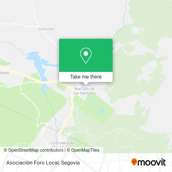 Asociación Foro Local map