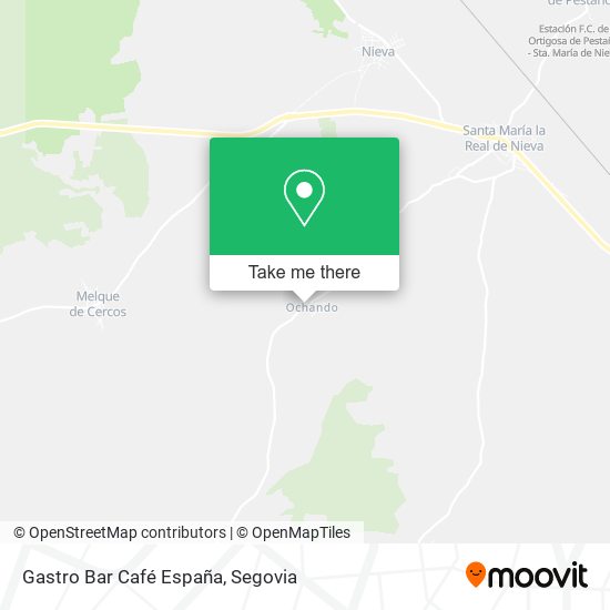 Gastro Bar Café España map