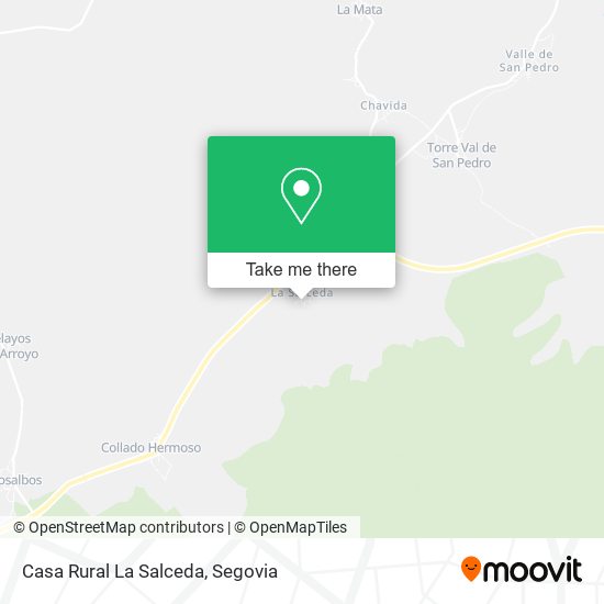 Casa Rural La Salceda map