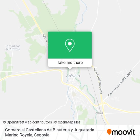 Comercial Castellana de Bisuteria y Juguetería Marino Royela map