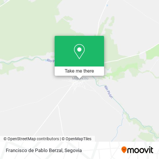 Francisco de Pablo Berzal map