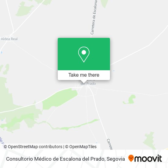 Consultorio Médico de Escalona del Prado map