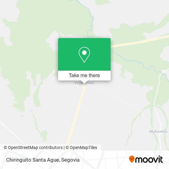 Chiringuito Santa Ague map