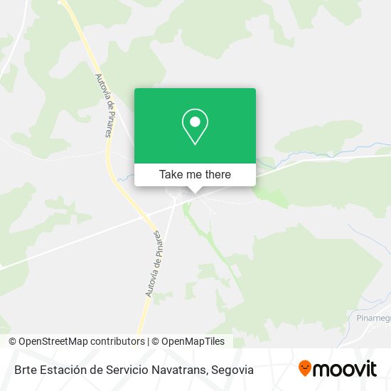 Brte Estación de Servicio Navatrans map