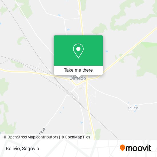 Belivio map