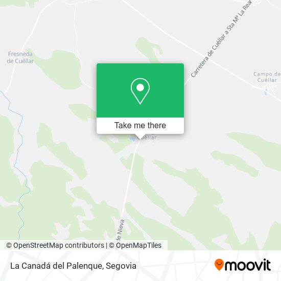 La Canadá del Palenque map