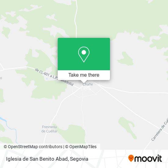 Iglesia de San Benito Abad map